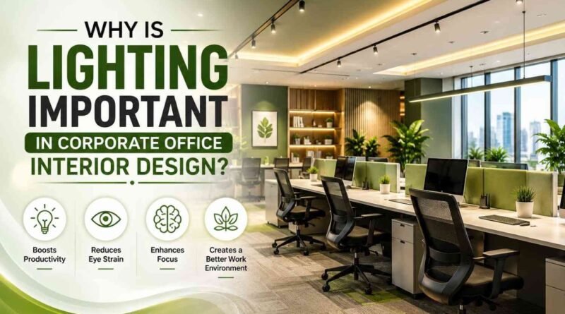 Why Is Lighting Important In Corporate Office Interior Design
